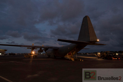 L'aéroport de Bangui, noeud névralgique pour les opérations internationales en Rép. centrafricaine (Crédit : DICOD / ministère Fr de la Défense, mars 2013