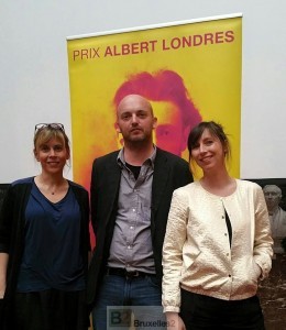 Les trois lauréats du prix Albert Londres